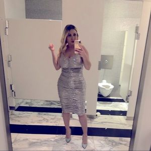 Fashionnova silver dress